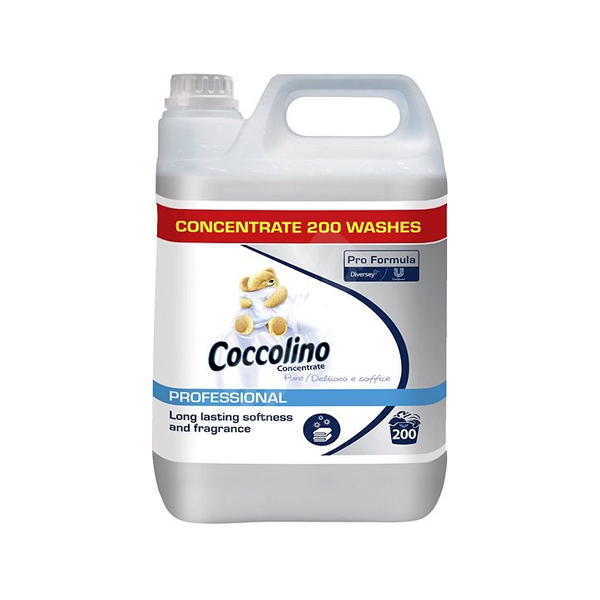 COCCOLINO Pro Formula veļas mīkstinātājs Pure Koncentrāts 5L