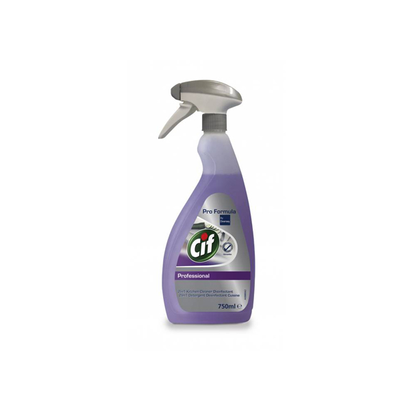 CIF Pro Formula virsmu tīrīšanas un dezinfekcijas līdzeklis 2in1 PF 750ml