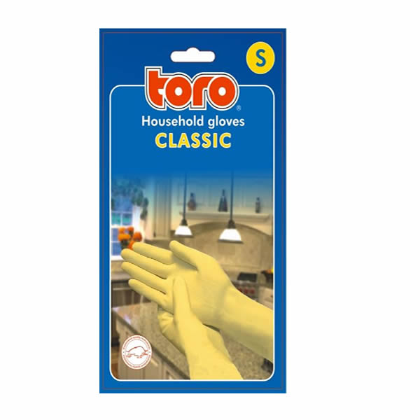 Lateksa gumijas cimdi/TORO Classic/S izmērs