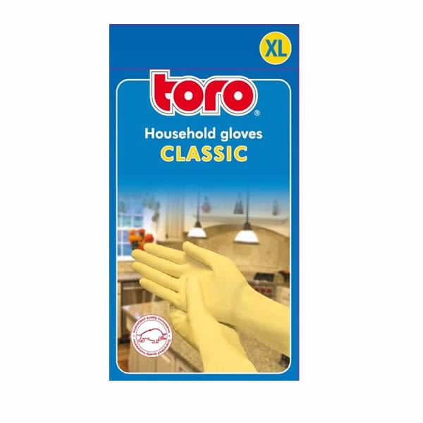 Lateksa gumijas cimdi/TORO Classic/XL izmērs