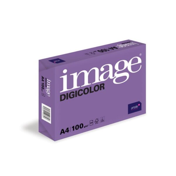 Papīrs Image Digicolor, A4, 100 g/m2, 500 loksnes/iepakojumā