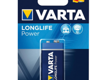 Baterija 9V,VARTA Longlife Power Alkaline, 1 gab./iep.