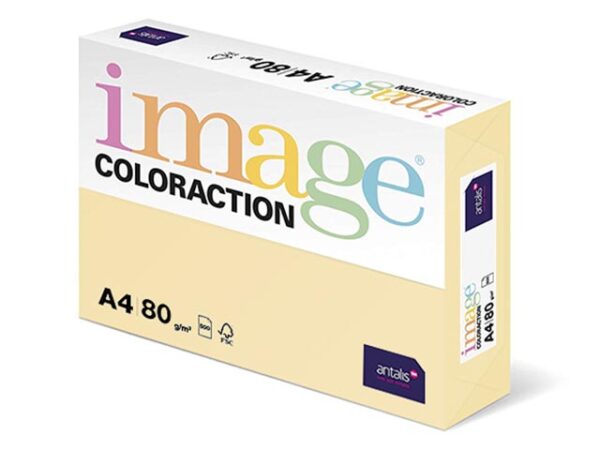 Papīrs Image Coloraction 13, A4, 80 g/m2, 500 loksnes, krēmkrāsas