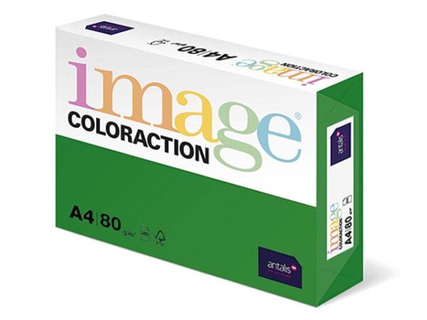 Papīrs Image Coloraction 63, A4, 80 g/m2, 500 loksnes, tumši zaļš