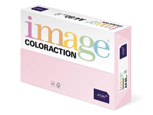 Papīrs Image Coloraction 25, A3, 80 g/m2, 500 loksnes, rozā