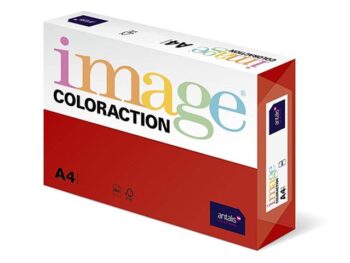 Papīrs Image Coloraction 28, A3, 80 g/m2, 500 loksnes, spilgti sarkans