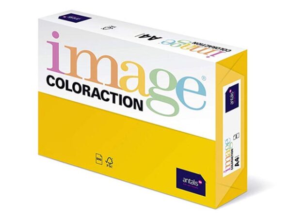 Papīrs Image Coloraction 56, A3, 80 g/m2, 500 loksnes, gundegu dzeltens