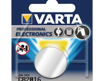Baterija CR2016,VARTA Litija 3V, 1 gab./iep.