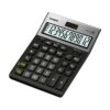 Galda kalkulators CASIO GR-120, 155x209x35 mm, melns/sudrabs