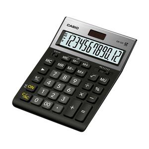 Galda kalkulators CASIO GR-120, 155x209x35 mm, melns/sudrabs
