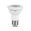 E27 7W(495Lm) LED Spuldze, PAR20, V-TAC SAMSUNG PRO, garantija 5 gadi, silti balta gaisma 3000K