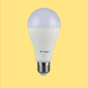 E27 15W(1250Lm) LED Spuldze V-TAC SAMSUNG, garantija 5 gadi, A65, silti balta gaisma 3000K