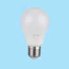 E27 6.5W(806Lm) LED Spuldze V-TAC SAMSUNG, garantija 5 gadi, A60, auksti balta gaisma 6400K