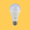 E27 17W(1521Lm) LED Spuldze, A65, V-TAC, silti balta gaisma 2700K
