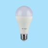 E27 17W(1521Lm) LED Spuldze, A65, V-TAC, auksti balta gaisma 6400K