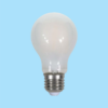 E27 8W(800Lm) LED Spuldze Filament matēta, A60, V-TAC, auksti balta gaisma 6400K