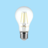 E27 4W(400Lm) LED Spuldze Filament, A60, V-TAC, auksti balta gaisma 6400K