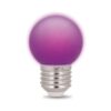 E27 2W LED spuldze G45 230v violeta 5gab Forever Light ūdensizturīga