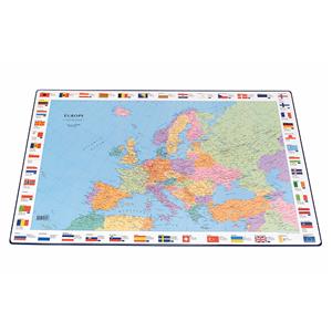 Galda segums Bantex 44×63 cm ar Eiropas karti, Uzkopšanas līdzekļi, higiēnas preces, biroja preces, elektropreces.