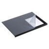 Galda segums Durable ar plēvi, izmērs 65×50 cm, melns, Uzkopšanas līdzekļi, higiēnas preces, biroja preces, elektropreces.