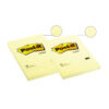 Līmlapiņas POST-IT rūtiņu, 102x152 mm, 100l., dzeltenas