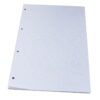Papīra bloks ABC JUMS, A4 formāts, 50 lapas, rūtiņu, bez vāka. 60 g/m2