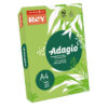 Krāsains papīrs REY ADAGIO 80g/m2, A4 500 loksnes/iepak., laima zaļa krāsa (Spring Green) (Nr.16)