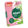 Krāsains papīrs REY ADAGIO 05, A4, 80 g/m2, 500 loksnes/iepak., tumši rozā krāsa (Candy) (Nr.05)
