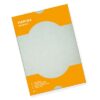 Dekoratīvais papīrs MARINA 175g, A4, pelēks, 25 lapas/paka
