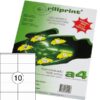 Uzlīmes RILLSTAB ar izmēru 105x57mm, 100 loksnes