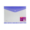 Mape aploksne ar perforāciju PATIO, A4, PP, violeta