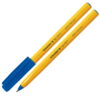 Lodīšu pildspalva SCHNEIDER 505 F 0.7mm, dzeltens korpuss, zila tinte