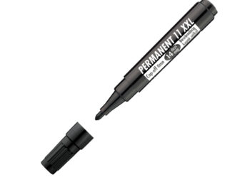 Noturīgais marķieris ICO 11XXL, 1-3 mm, melns