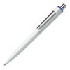 Lodīšu pildspalva SCHNEIDER K3 Biosafe balts korpuss, zila tinte