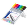 Pildspalvu komplekts STAEDTLER TRIPLUS fineliner, 0.3mm, 10 krāsas