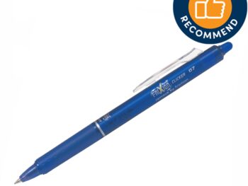 Pildspalva rollers dzēšama PILOT FRIXION Clicker 0.7mm zila tinte
