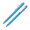 Lodīšu pildspalva SCHNEIDER K15 1.0mm, gaiši zils korpuss, zila tinte