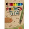Krāsainie zīmuļi CARIOCA TITA ECOFAMILY, 12gab