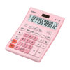 Galda kalkulators CASIO GR-12C, 155x209x35 mm, rozā krāsā