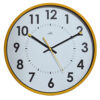 Sienas pulkstenis CEP ORIUM, diametrs 30 cm, dzeltens
