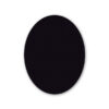 Krīta tāfele SECURIT Sihouette, ovāla, 38x30 cm, melna krāsa