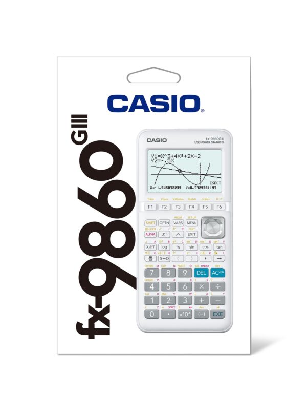 Zinātniskais kalkulators CASIO CASIO FX-9860GII-WET, 89x178x23 mm