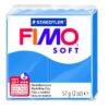 Cietējoša modelēšanas masa FIMO SOFT, 57 g, okeāna zilā krāsa (pacific blue)