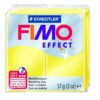 Cietējoša modelēšanas masa FIMO EFFECT, 57 g, caurspīdīgi dzeltenā krāsa (translucen yellow)