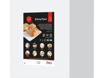 SAGA papīrs ēdiena pagatavošanai, ruļļa izmērs 57cmx200m,1 rullis/iepak , 100 % PEFC Certified