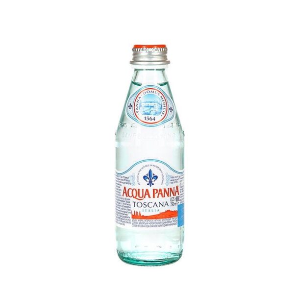 Minerālūdens Acqua Panna, negāzēts, stikla pudelē, 0.25l