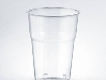 Glāze plastmasas balta EU PP B600673 200ml Coveris 100gab./pac. 30 pac./kastē