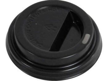 Kafijas krūzes vāks, melns 200ml W8DL 100gab./pac., 10 pac./kastē