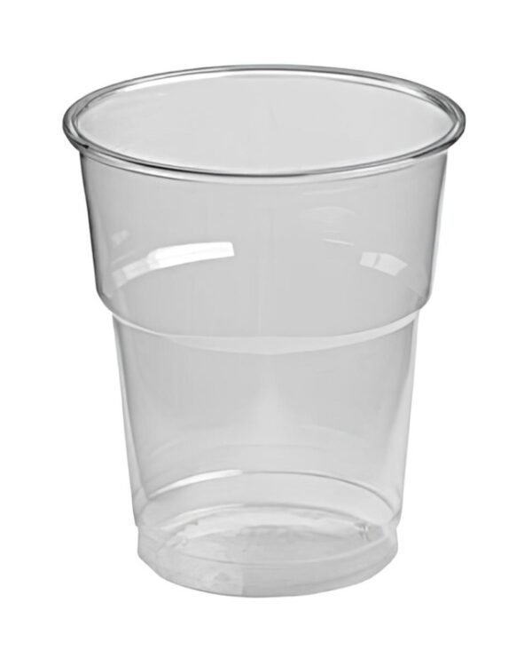 Plastmasas glāze EU270 200/270ml RPET (200044) 50gab./pac. 25 pac./kastē