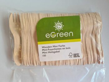 Dakša koka ar ovālu rokturi 450ml, 100gab./pac.